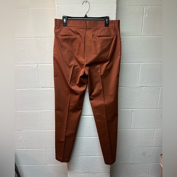 Banana Republic Rust/Orange Dress Pants Tapered Fit - Picture 2 of 4
